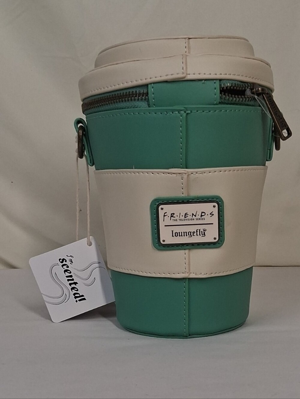 NEW Loungefly Friends Central Perk Coffee Cup Figural Scented Crossbody Bag - Picture 3 of 12